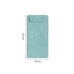 MARINI 1pc PU Leather Menu Wine Holder Suede with Pen Insert ic Clipboard Portable A4/A5/A6/A7/B5 File Folder School Office