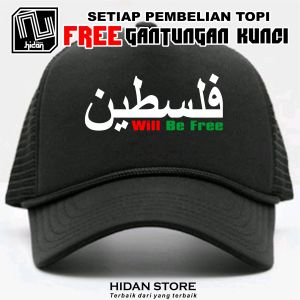 topi jaring trucker distro palestine