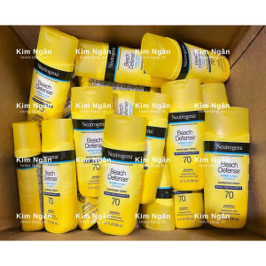 [Hàng Mỹ] Kem chống nắng Neutrogena Beach Defense SPF 70 198ml của Mỹ-phù hợp nhất bảo vệ da cho đi biển mùa hè - có chỉ số chống nắng cao so với nhiều loại kem chống nắng thông thường hiện nay từ đó bảo vệ da tốt hơn trước ánh nắng mặt trời.