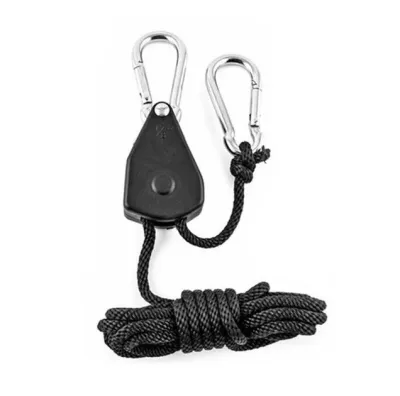 พร้อมส่ง! ส่งไว! Rope ratchet รอกเชือกยก 2 เมตร 1/8 เมตร 1/2/4/6/8/10/12/14/16 ชิ้น สําหรับตั้งแคมป์