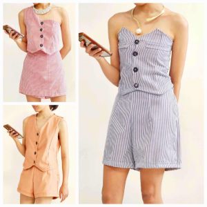 felly Casual Summer Vest Skort for Girl Set Terno Coordinates    fits up to large frames classy and elegant timeless classic  timeless piece casual office or party classic piece super kapal ng tela hindi kayo magsisi our aim is to produce quality clothe