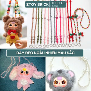 Baby three V1/V2/V3 Hạt Dây Xích Túi Đeo Vai Điện Thoại Di Động Panyard Dây Đeo Búp Bê Sang Trọng Dễ Thương Chống Rơi