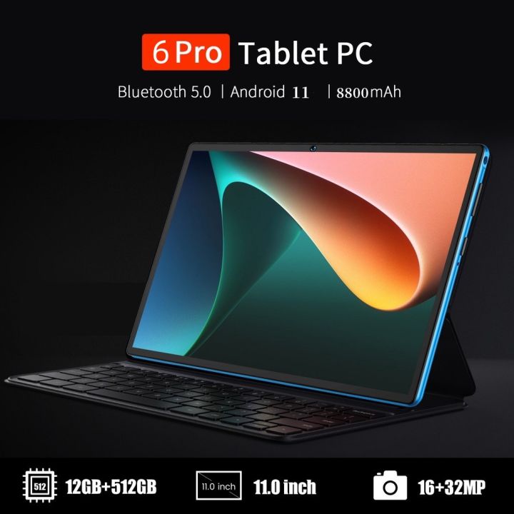 【Lifetime warranty】HD XIAOMI screen pad 6 pro Global Version Tablet ...