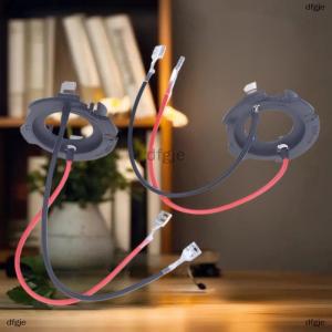 [COD] dfgje 2Pcs Headlamp Socket Adapter For Golf 5 MK5 Jetta H7 LED Headlight Bulb Base Holder Retainer Lamp Base Headlight Accessories