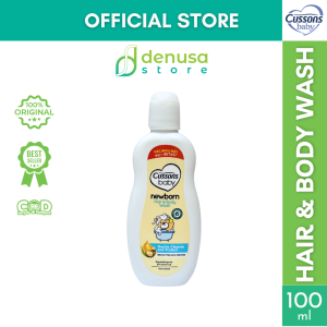 CUSSONS BABY Newborn Hair n Body Wash | Sabun Shampoo Bayi 2in1 Pump Bottle Refill Pouch