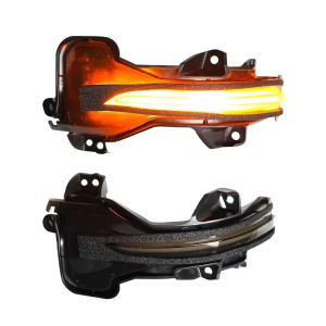 quietness For Honda Brio BR-V Amaze Pilot Free rearview mirrors yellow flowing flow turn signals  7L2T1R