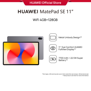 HUAWEI MatePad SE 11 | Tablet | WIFI 4GB + 128GB | FullView Display | Large Capacity Batter | Kids Corner