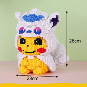 [ Cỡ lớn 35cm ] 💥 💥 Lắp ráp đồ chơi lắp ráp đồ chơi mô hình lắp ráp Bộ Đồ Chơi Lắp Ráp Hình Pikachu Nhân vật hoạt hình Cỡ Lớn Cho Bé