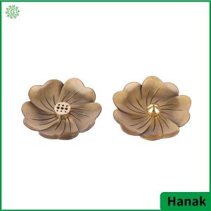 Hanak Vintage Fragrance Insert Thread Stick Fragrance Incense Plate Holder Cucurbitar Fragrant Seat Base Incense Clip Decor