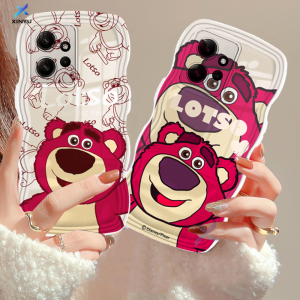 (Lokal Ready) Xinyu Casing hp Xiaomi Poco M3 Pro Poco M3 Poco X3 NFC Poco X3 Pro Clear Wavy Edge Cute Cartoon Lotso Case TPU Phone Case Coverase