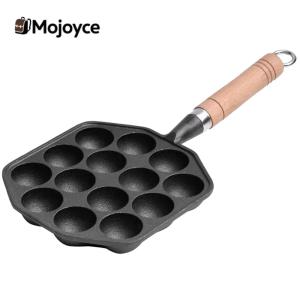 14 Holes Takoyaki Grill Pan Plate Non Stick Octopus Ball Maker Octopus Ball Plate Cooking Grill Baking Pan Kitchen Tools