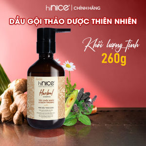 Dầu Gội Tinh Dầu Thảo Dược Thiên Nhiên hiNICE Herbal Shampoo Hỗ Trợ Detox Kiềm Dầu Da Đầu
