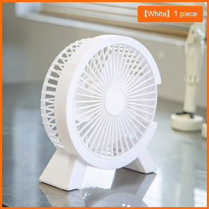 USB Desk Fan Portable Mini Personal Cooling Fan Strong Airflow Quiet Adjustable Small Desktop Office Travel Home Outdoor