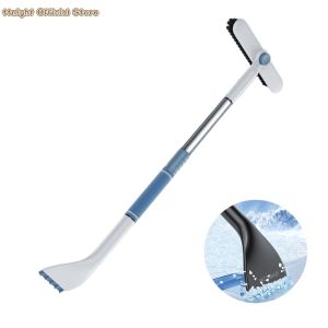 Car Deicing and Cleaning Kit Dual-Use Ice Shovel and Glass Brush for All-Weather Vehicle Maintenance