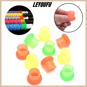LEYOUFU PR 10Pcs Rubber Fishing Rod Clip O-shaped Anti-skid Ring Fishing Tool Supplies