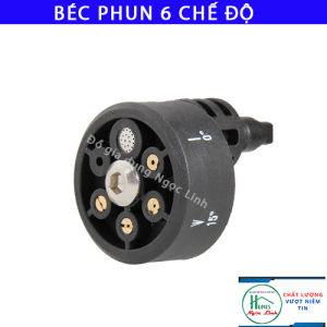 Béc rửa xe 5/6 trong 1 dùng cho máy rửa xe pin hoặc máy rửa mini gia đình