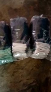 Sarung Tangan Palm Fit Glove Comet Safety Nylon / 12 Pasang Sarung Tangan Pekerja Mekanik Industri Original