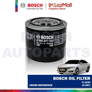 Bosch Oil Filter for Honda Accord IX Gas 2013 to Present