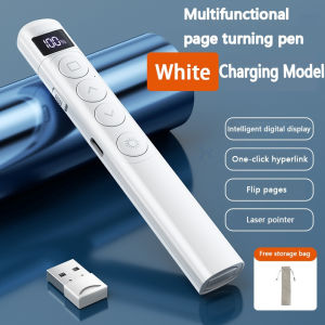 Rechargeable Page Turning Pen Pointer Pen PPT Presentation Pointer Pen Indicator for Teaching Meeting Business Zweicx