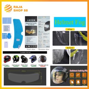 Stiker Anti Fog Kaca Helm: Solusi Penglihatan Jernih Saat Berkendara