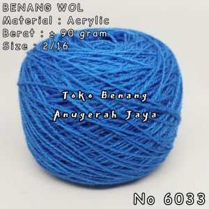 Benang Rajut Wol 90 gram no 6033