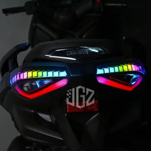 ไฟท้ายรถจักรยานยนต์ LED ABS สําหรับ YAMAHA XMAX 300 V2 V3 2023 2024 2025