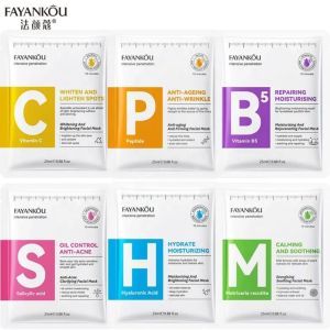 VIVABORONG BUNDLE 10PCS Fayankou Faya Intensive Penetration Facial Masks Moisturising Nourishing Hydrating
