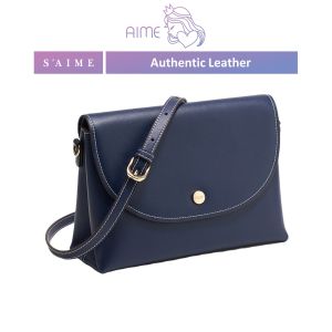[PRE-ORDER] SAIME | Authentic Leather Lightweight Square Bag With Compartments (ETA:2023-11-25)