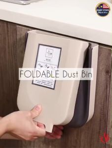 Folding Trash Bin Hanging Kitchen Living Room Wall Hanging Car Dustbin Car StorageTong Sampah Kereta Dapur厨房挂式折叠垃圾桶车载垃圾桶