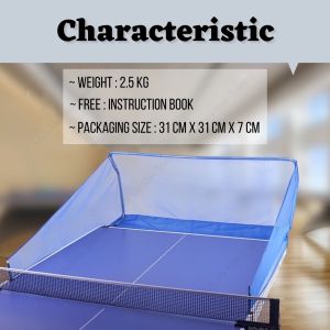 Table Tennis Automatic Serve Machine Ball Collection Net Table Tennis Ball Collector Table Tennis Storage Net Bag