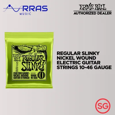 Ernie Ball Electric Guitar Nickel Wound Slinky Strings