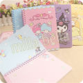 MB Diary Buku Tulis Notes Notepad A5 Ring Full Colour My Melody Kuromi Hello Kitty Cinnamoroll Pompompurin Pochacco Twin Stars. 