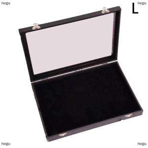 [COD] hegu กล่องใส่ป้ายโชว์เหรียญกล่องใสกันฝุ่นสำหรับสะสมเหรียญเครื่องประดับ