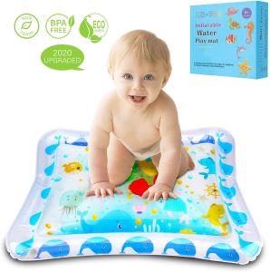 BabySPA Inflatable Water Playmat With Sea Design For Baby Kids Floor Activity (No box)