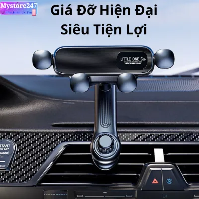Giá đỡ điện thoại xe hơi móc cửa gió điều hòa không chắn gió có thể điều hướng cao cấp