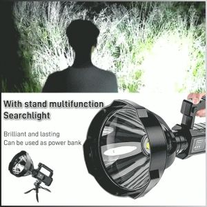 Flashlight High Power Emergency Light Waterproof Durable Wide Range Super Bright Multi-purpose