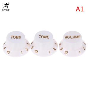 DP👓🧤🎾 Guitars strat knob 1-Volume 2-Tone control knobs for guitar