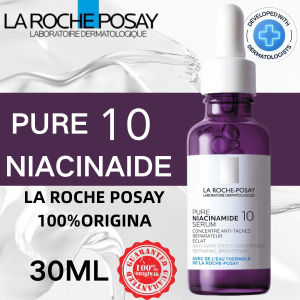 La Roche Posay Pure Niacinamide 10 Serum-Lightens Dark Spots Brightens Skin Tone DullUnevenSkin30ml