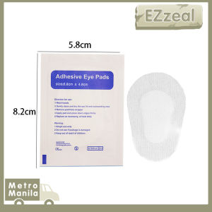 50pcs First Aid Sterile Eye Pads Compact Sticky Patches Medical Pads Sterile Eye Pad For Avoid Light