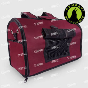 SEMPATI Tas Kucing Pet Cargo 3 In 1 Premium Jumbo 45cm Carrier Bag Tas Gendong Selempang Jinjing Travel Bag Kucing Anjing Hamster Sugar Glider Kelinci Burung Puppy Kitten Pet Backpack Portable