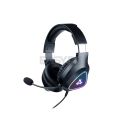 EasyPC | RAKK HUNI Wired 3.5 AUX STEREO SOUND 16.4M RGB COLORS White or Black / Cushion Foam Pair Gaming Headset RGB. 