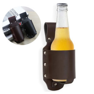 Portable Bottle Waist Beer Belt Bag Handy Wine Bottles Beverage Can Holder Travel Organizer Travel Accessories Storage Organizer