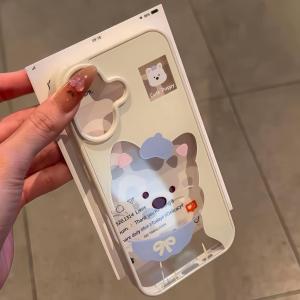 MIRROR CASE เคสอะคริลิค เคสสกรีนลายการ์ตูน สำหรับ ไอโฟน11 i12 12pro 12proMax i13 13proMax i14 14proMax i15 15proMax i16 16proMax 14plus