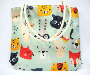 Jute Tote Bag /shopping bag / Grocery bag/ Tuition bag