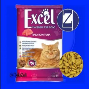 Excel Tuna Adult 500gr Bentuk Ikan