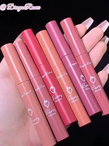 DRAGON RANEE Matte Lipstick & Lip Gloss Waterproof Long-Lasting Non-Fade Cup-Proof Daily Essential Choice Affordable Makeup