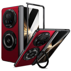 เหมาะสำหรับ Honor V5มายากล V 5 Honor MagicV 5 Honor MagicV5ฝาหลังอลูมิเนียมฝาครอบเคสด้านหลังปลอกหุ้มเคสโทรศัพท์360แกนหมุนแกนกลางในตัวป้องกันเคสกันกระแทก