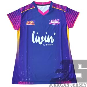 Atasan jersey bola voli wanita PROLIGA 540 Fullprinting sublimation size M L XL XXL