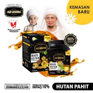 Madu Hitam Pahit AzZikra HERBAL Kemasan Baru 500gr