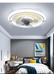 【C o D】20 Inches Ceiling Fan With Light Remote Control Retro Ceiling Fan Light  With Ceiling Fan Sale Ceiling Light With Fan Invisible Silent Ceiling Fan Light  With Fan For Livingroom Restaurant Bedroom Design